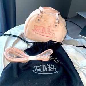 Von Dutch Fur Bowling Bag